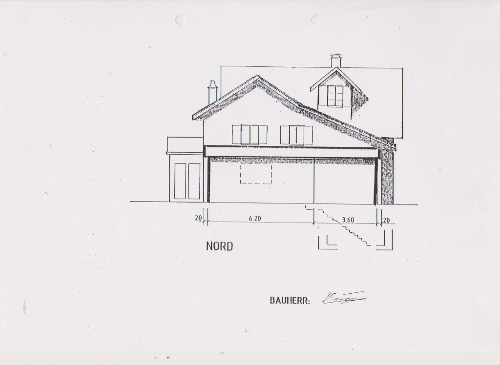 Garagen anbau Nord